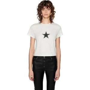 Rebecca Minkoff Womens Carlin Crop T Shirt